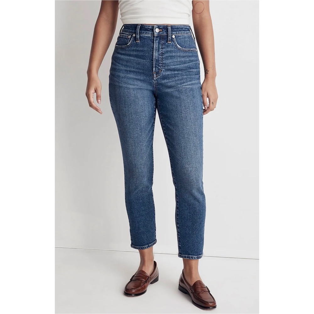 Madewell Curvy Perfect Vintage Jean Manorford Wash: Instacozy Edition Sz 26